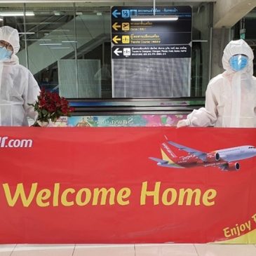 ไทยเวียตเจ็ทจัดเที่ยวบินพิเศษรับคนไทยจากเวียดนามกลับบ้านเพิ่มอีก 69 คน